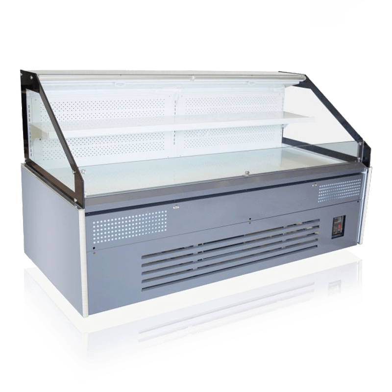 多機能空冷単層オープン冷蔵ショーケース（塗装タイプ）