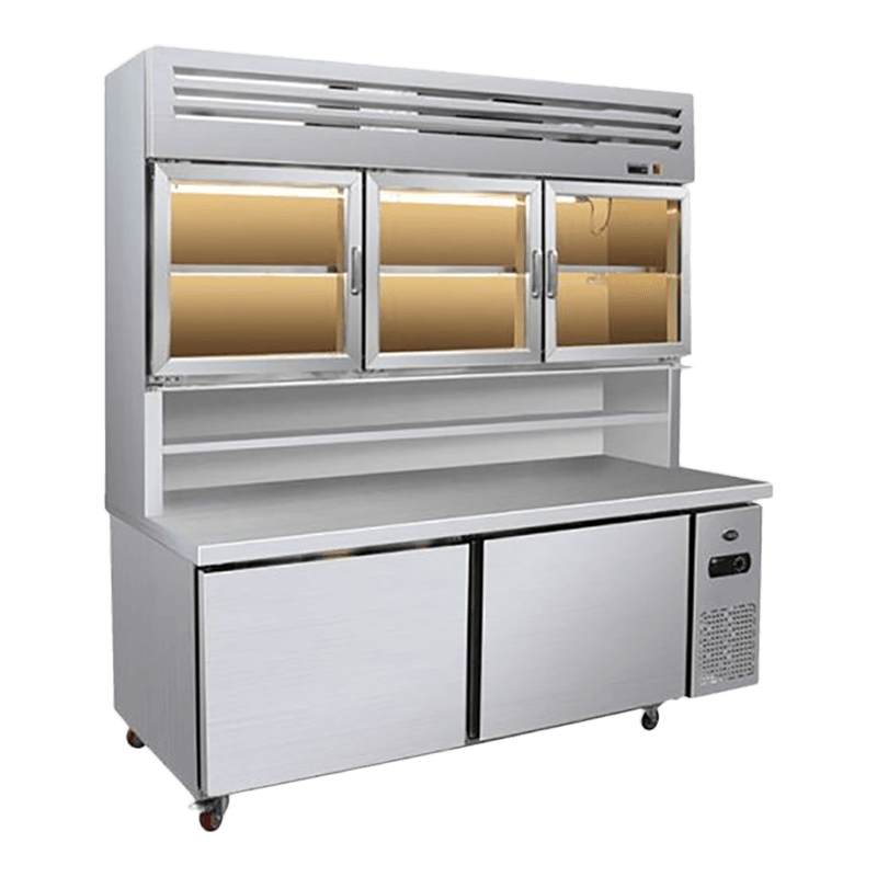 平底コンビネーションマルチデッキチラー