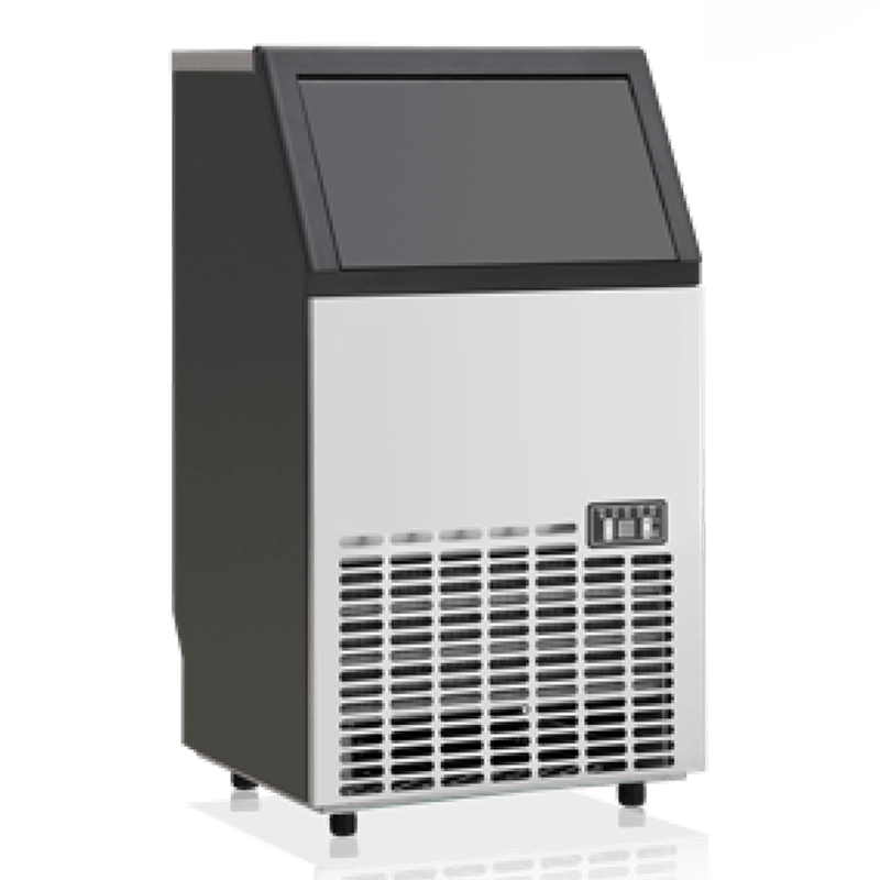 ステンレス製製氷機、低騒音 ステンレス製製氷機、低騒音