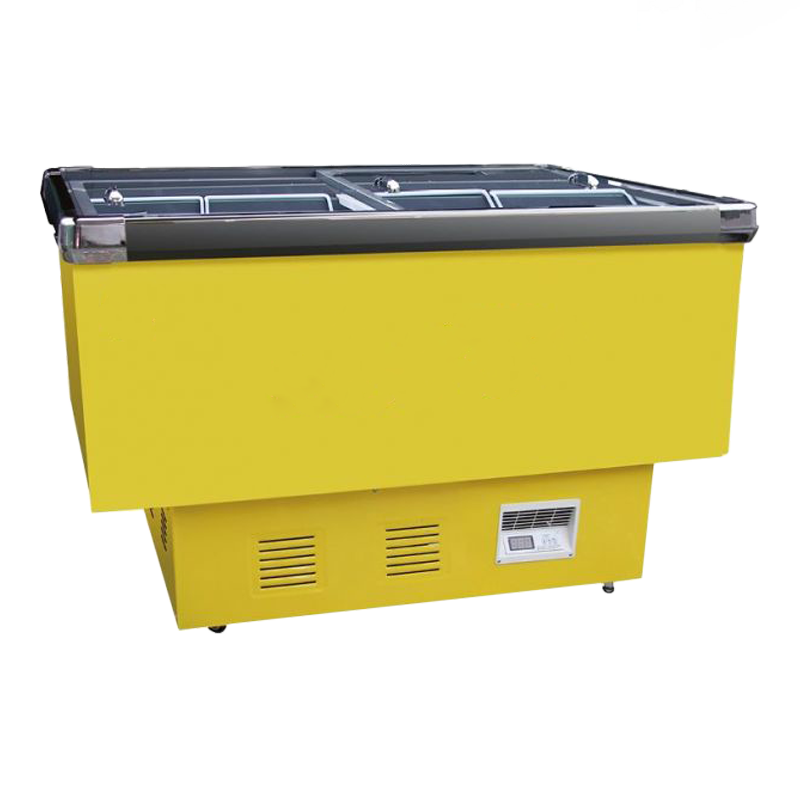 平底冷蔵アイランドショーケース